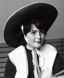 Françoise en Cow-Boy en 1966