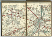 Carte vélocipédique Louvain et environs