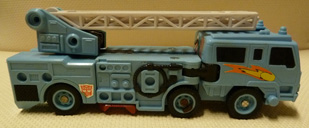 Transformers camion échelle