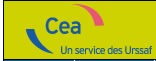 Logo du CEA, chèque Emploi Associatif